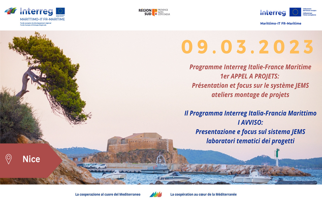 Région Sud - Evento di presentazione del I Avviso del Programma a Nizza